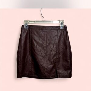 Abercrombie & Fitch Dark Brown Mini Skirt